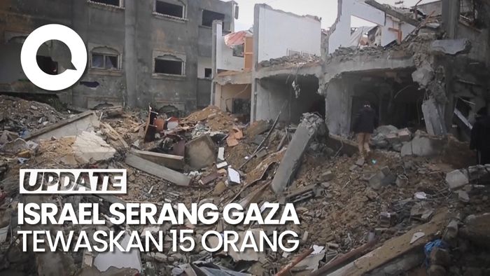 15 Orang di Gaza Tewas Imbas Serangan Udara Israel