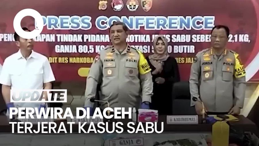 Seorang Oknum Perwira di Aceh Ditangkap Terkait Kasus Sabu!