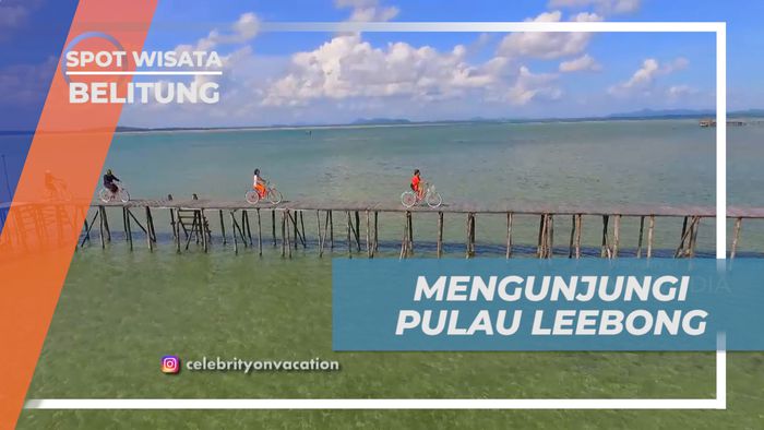 Berkeliling Naik Sepeda Menikmati suasana Tenang Pulau Lebong, Belitung