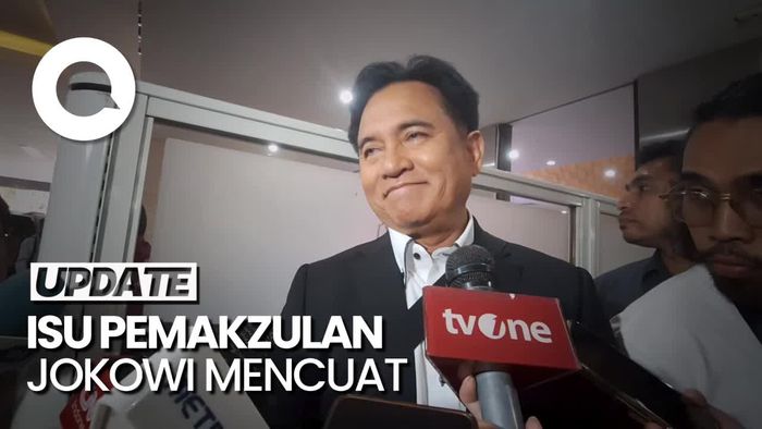 Isu Pemakzulan Jokowi, Yusril Ingat Masinton yang Usulkan Hak Angket MK