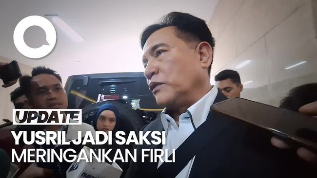 Alasan Yusril Bersedia Jadi Saksi Meringankan Firli Bahuri Di Kasus Syl 7269