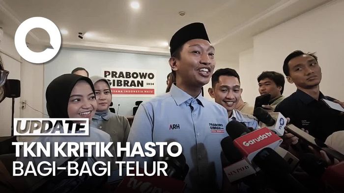 TKN Fanta soal Hasto Bagi-bagi Telur Gratis: Fomo!