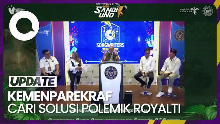 Kemenparekraf Cari Solusi Polemik Pembayaran Royalti Pencipta Lagu