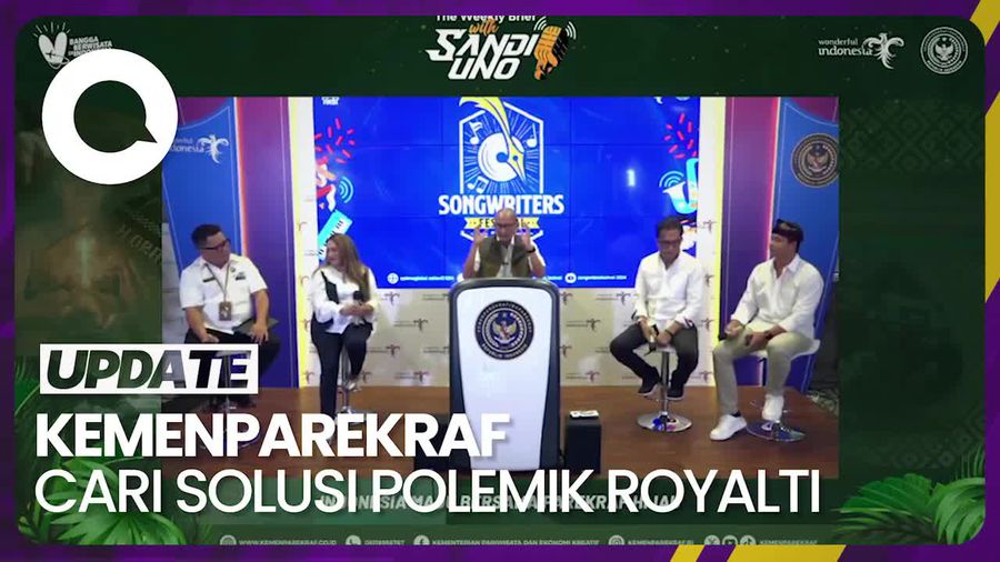 Kemenparekraf Cari Solusi Polemik Pembayaran Royalti Pencipta Lagu