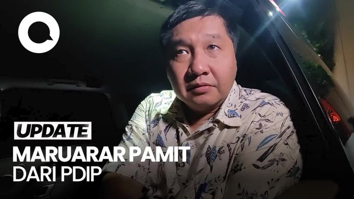 Maruarar Pamit dari PDIP: Saya Pilih Bersama Jokowi