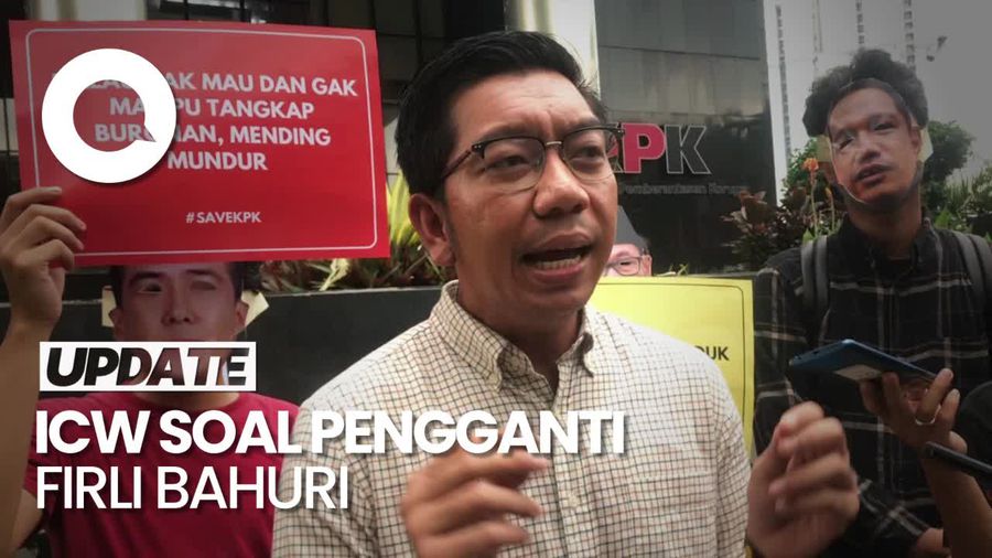 ICW Dorong Agar Presiden Kirim Calon Tunggal Pengganti Firli Bahuri