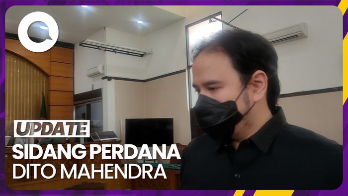Dito Mahendra Jalani Sidang Dakwaan Kasus Kepemilikan Senpi Ilegal