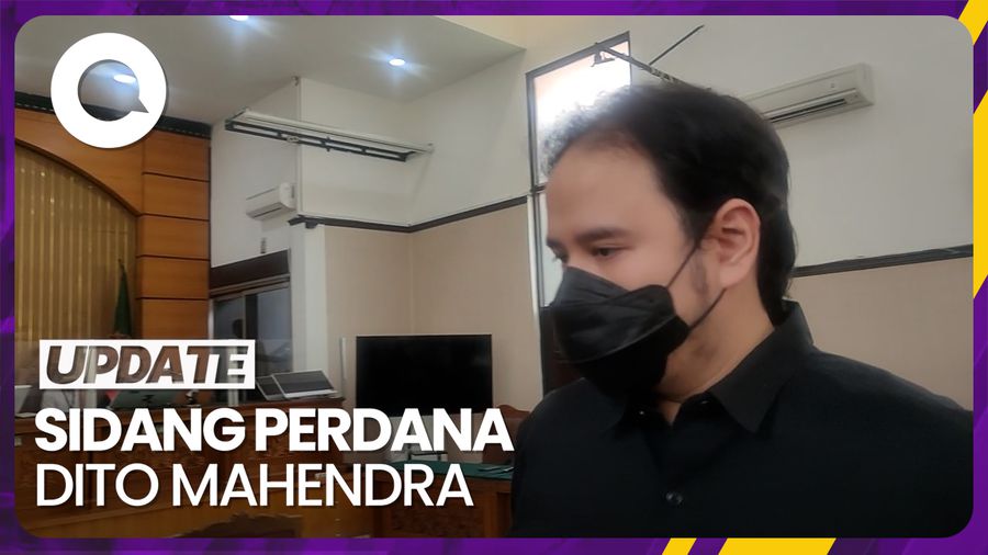 Dito Mahendra Jalani Sidang Dakwaan Kasus Kepemilikan Senpi Ilegal