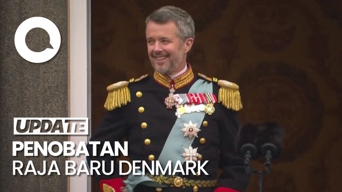 Frederik Resmi Dinobatkan jadi Raja Baru Denmark