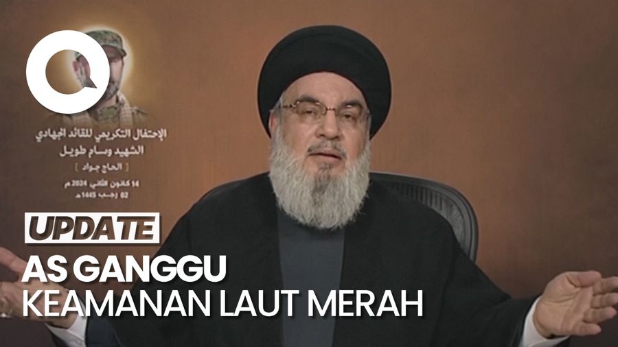 Hizbullah Tuding AS Penyebab Laut Merah Tak Aman