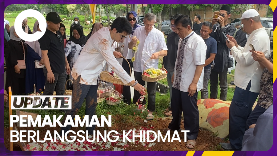 Maxime Bouttier Antarkan Ibunda ke Tempat Peristirahatan Terakhir