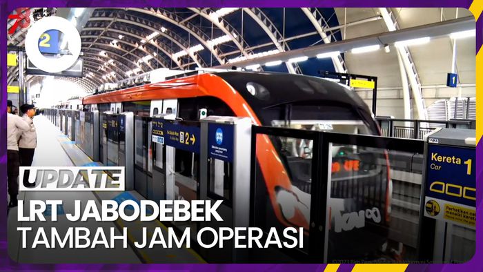 Mulai Besok! LRT Jabodebek Tambah Jam Operasi hingga 22.55 WIB