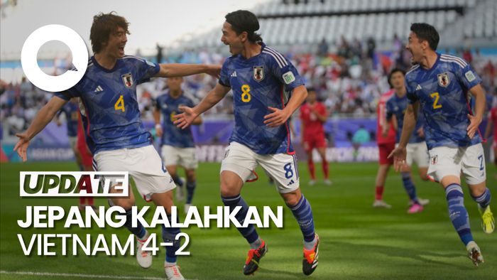 Tonton Lagi Saat Jepang Sungkurkan Vietnam 4-2, Minamino 2 Gol