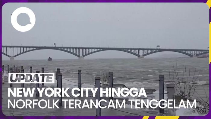 Para Peneliti Sebut Pantai Timur Amerika Terancam Tenggelam