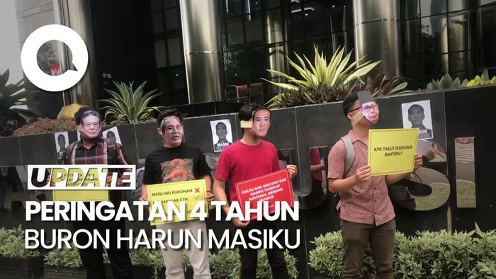 ICW Gelar Aksi Buron Harun Masiku: Di Balik Harun Ada Pejabat Parpol