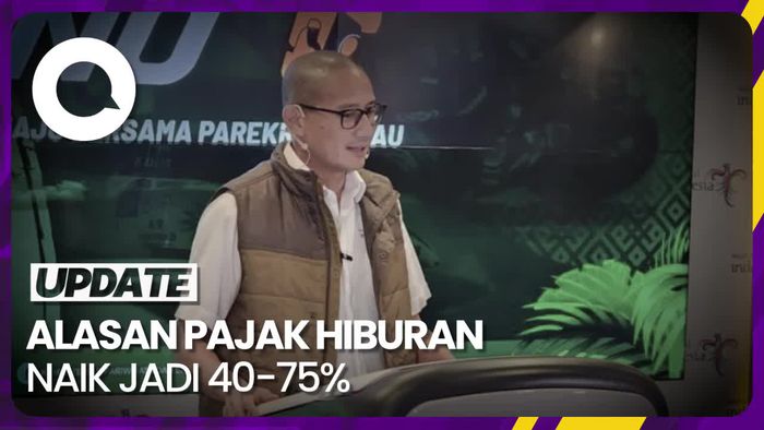 Menparekraf Ungkap Alasan Pajak Hiburan Dinaikkan hingga 75%