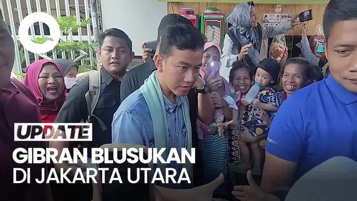 Gibran Blusukan di Warakas Jakut: Dialog dan Serap Aspirasi Warga