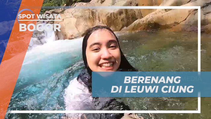 Leuwi Ciung, Beranang Seru di Kolam Alami yang Super Jernih nan Segar, Bogor