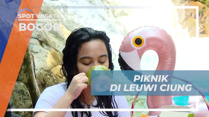 Mengisi Liburan, Piknik Cantik di Tepi Aliran Curug Leuwi Ciung, Bogor