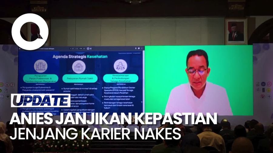Anies Janjikan Kepastian Jenjang Karier Nakes: Jangan Promosi Berdasarkan Koneksi