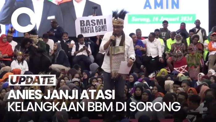 Anies Janji Atasi BBM Langka di Sorong: Dulu Kota Minyak, Ironis Bukan?