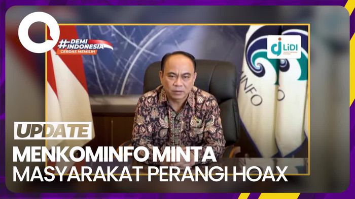 Menkominfo Ajak Masyarakat Perangi Penyebaran Informasi Hoax Pemilu 2024