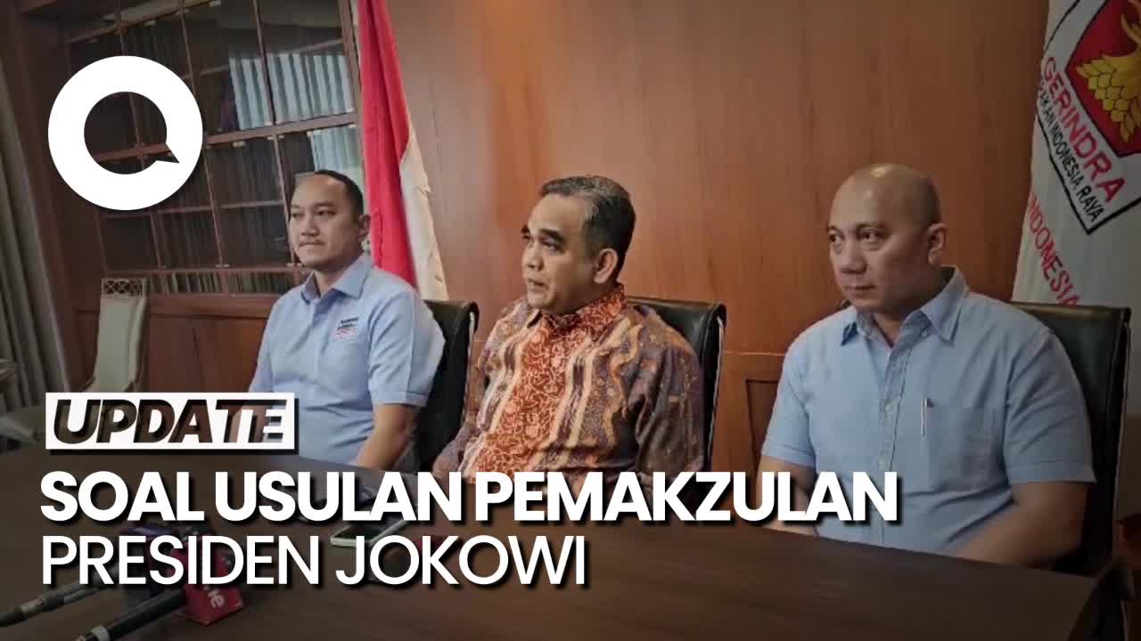 Muzani Sebut Usulan Pemakzulan Petisi 100 Tak Memenuhi Syarat