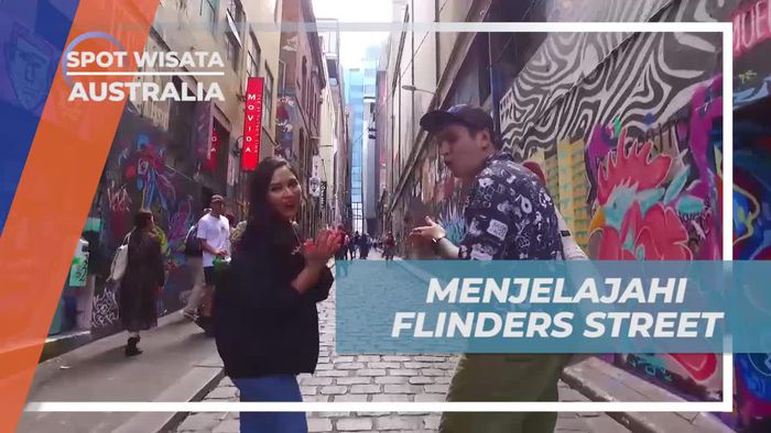 Menjelajahi Hosier Lane, Jalanan yang Dipenuhi Street Art Cantik, Flinders Street Austalia