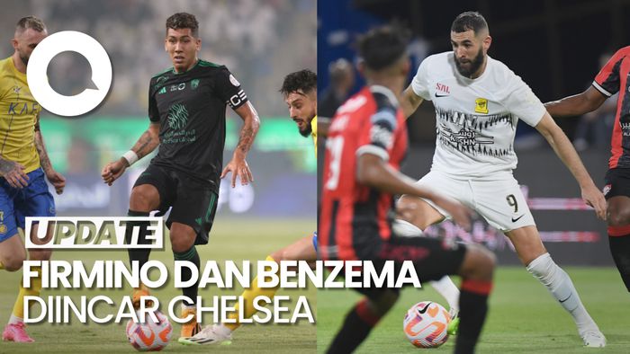 Chelsea Dikabarkan Incar Benzema dan Firmino