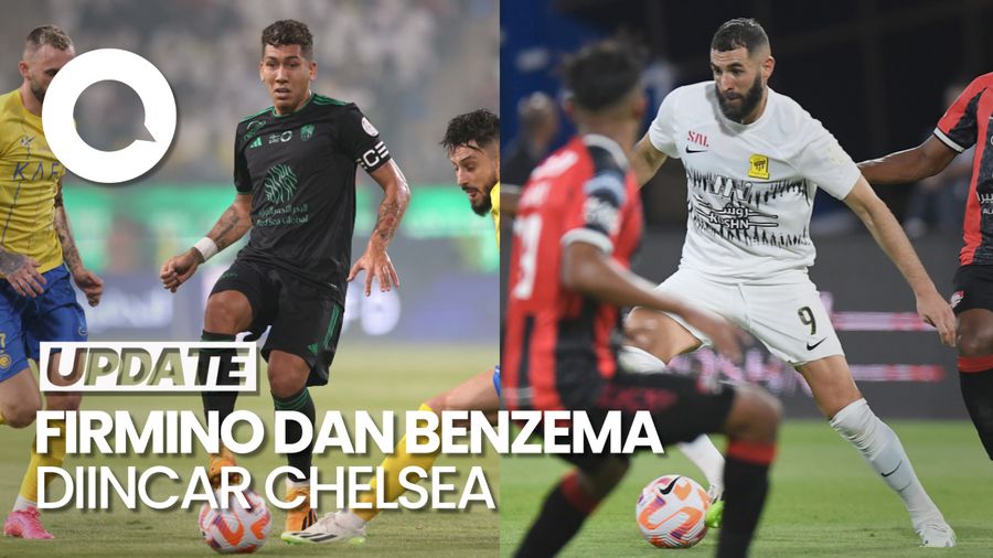 Chelsea Dikabarkan Incar Benzema dan Firmino