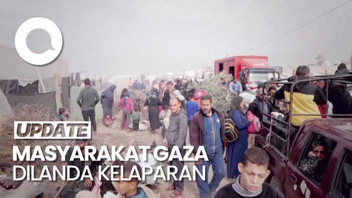 Lebih 100 Hari Hadapi Agresi Militer Israel, Gaza Dilanda Kelaparan