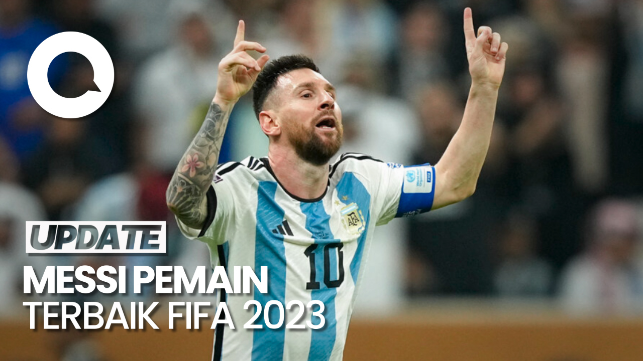 Lionel Messi Raih Pemain Terbaik FIFA 2023