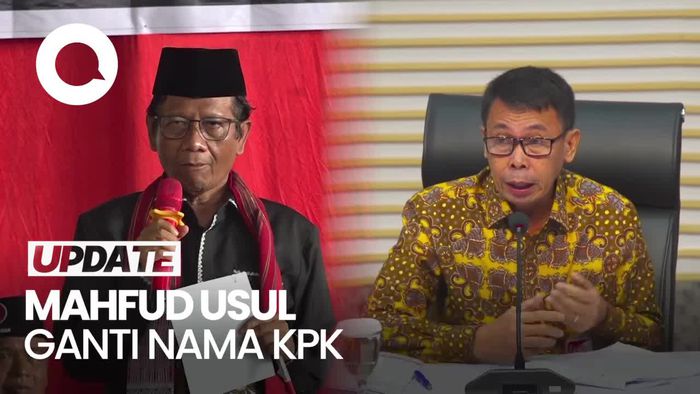 Nawawi Respons Mahfud yang Usulkan Ganti Nama KPK
