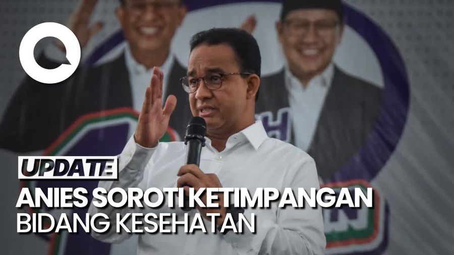 Anies Soroti Ketimpangan di RI: 64% Dokter Ada di Jawa dan Sumatera