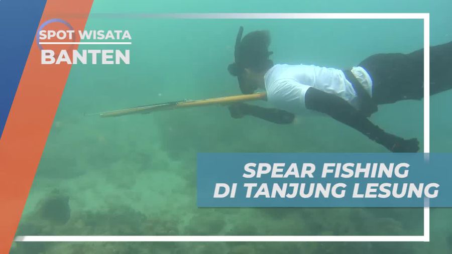Berburu Ikan Dengan Tombak, Spear Fishing Seru di Tanjung Lesung Banten