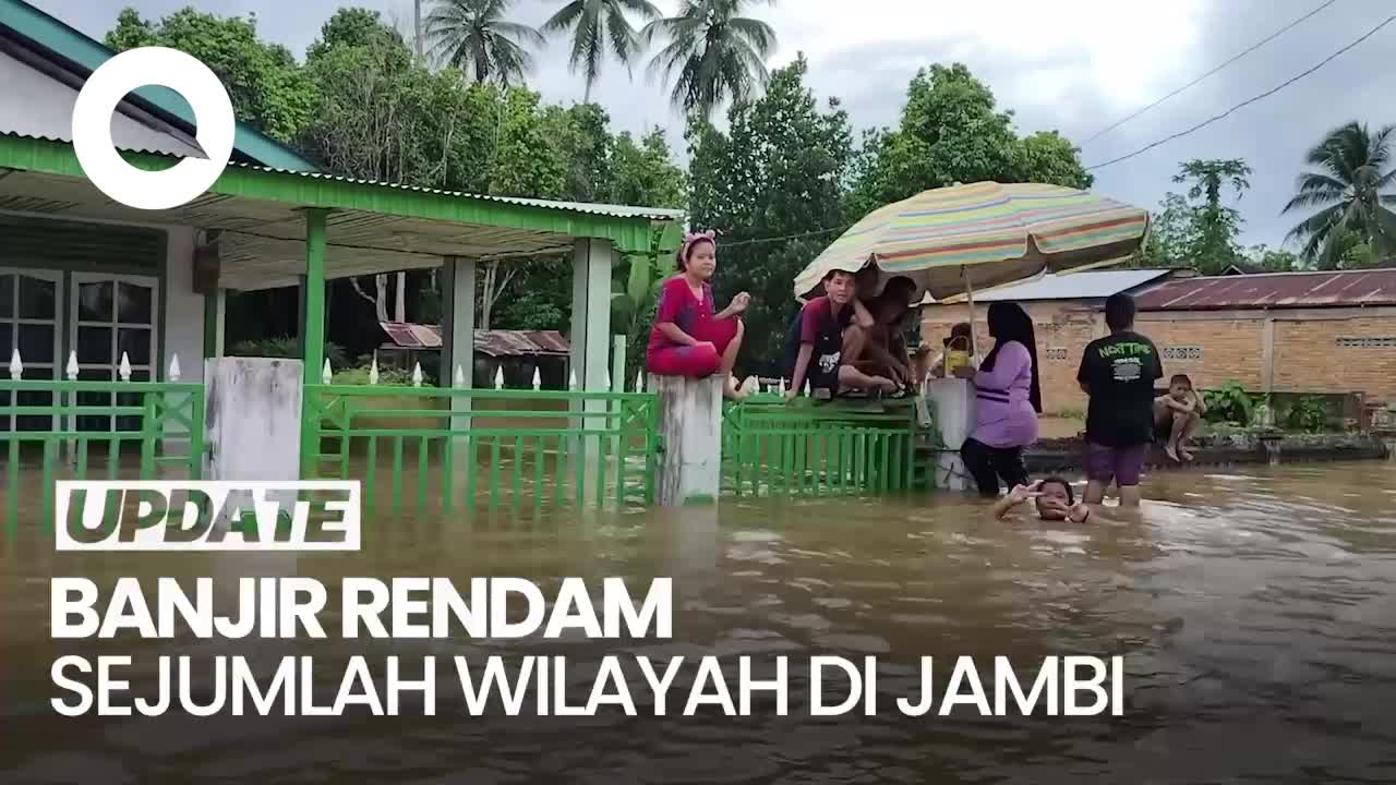 Banjir Kembali Rendam Wilayah Bungo Jambi 22 Ribu Jiwa Terdampak