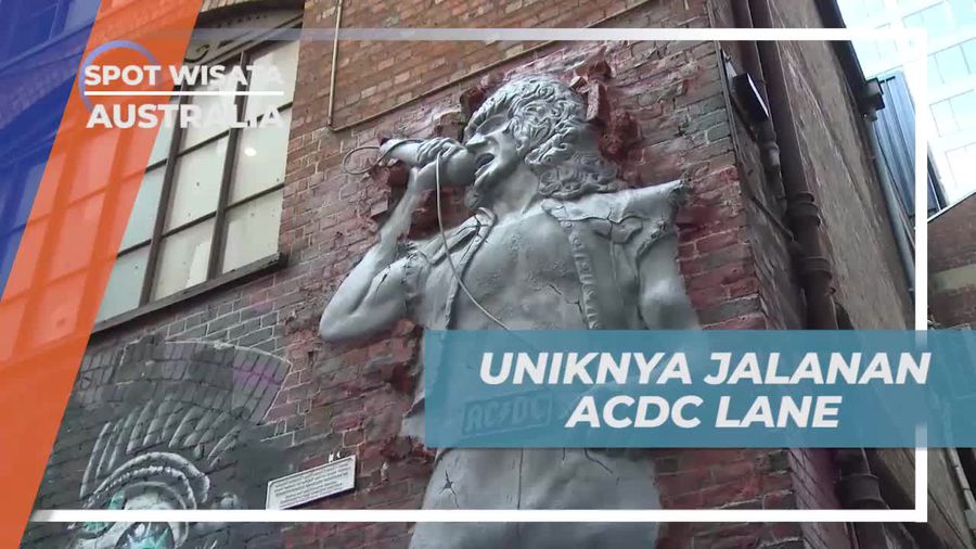 ACDC Lane, Lorong Dengan Nuansa Rock And Roll di Australia