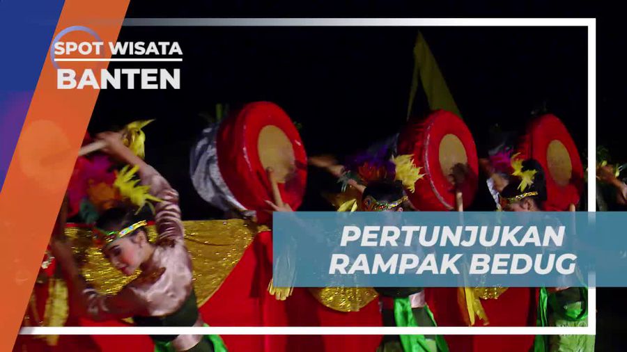 Melihat Rampak Bedug, Kesenian Tradisional Khas Banten 