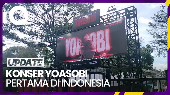 Siap-siap! Yoasobi Konser di Istora Senayan Malam Ini!