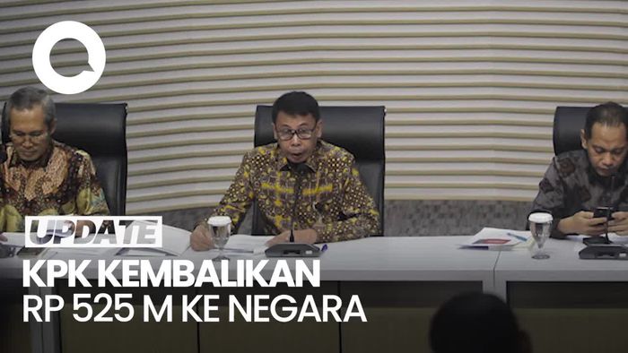 KPK Pamer Kembalikan Rp 525 M ke Negara Hasil Pemberantasan Korupsi