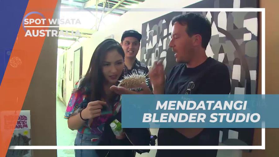 Berkunjung ke Blender Studio, Melihat Kesenian Indah di Australia