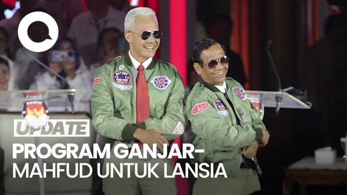Ganjar-Mahfud Bakal Beri Modal Usaha-Bansos Bagi Lansia Jika Menang Pilpres