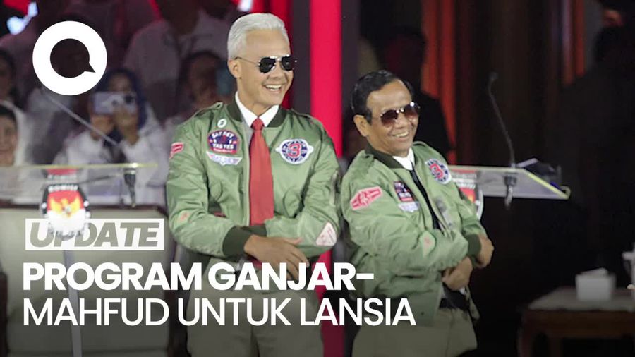 Ganjar-Mahfud Bakal Beri Modal Usaha-Bansos Bagi Lansia Jika Menang Pilpres