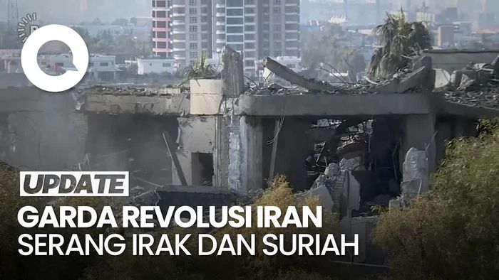 Garda Revolusi Iran Tembak Wilayah Irak dan Suriah dengan Rudal