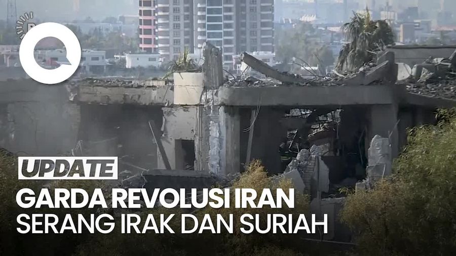 Garda Revolusi Iran Tembak Wilayah Irak dan Suriah dengan Rudal