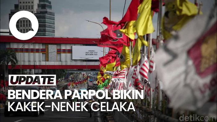 Kata Ketua KPU soal Bendera Parpol Sebabkan Kakek-Nenek Celaka