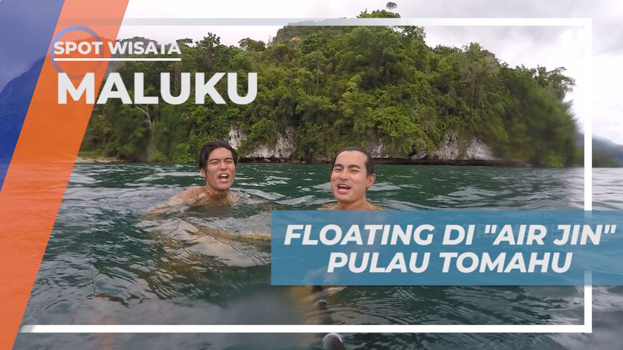 Berenang Santai Menikmati Keindahan Alam di Sekitar Air Jin, Maluku