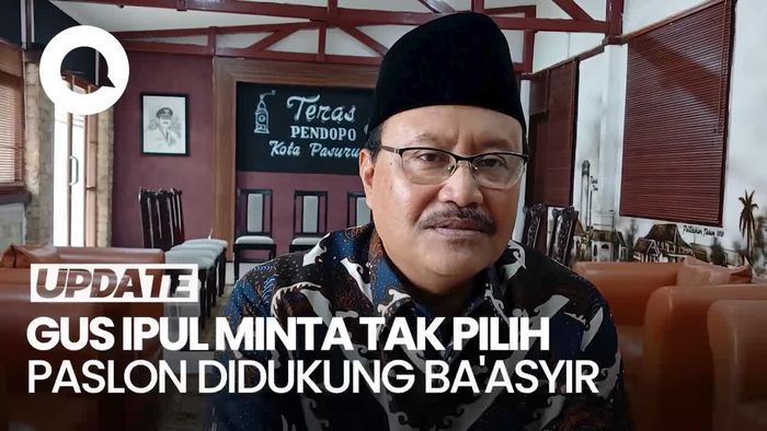 Alasan Gus Ipul Minta Warga NU Tak Pilih Paslon yang Didukung Baasyir