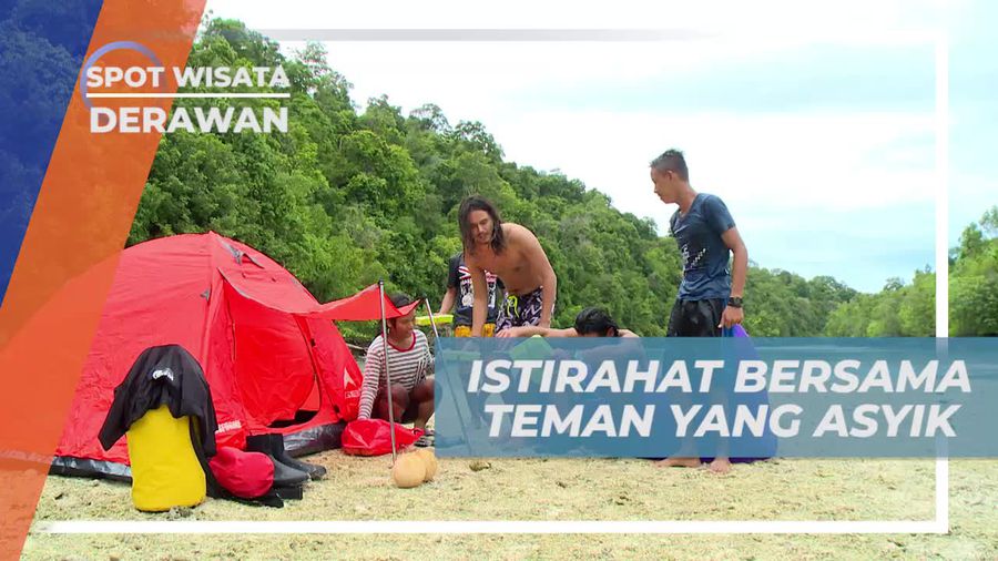 Beristirahat Sejenak Menikmati Bekal Lezat, Laguna Kehe Daing Derawan