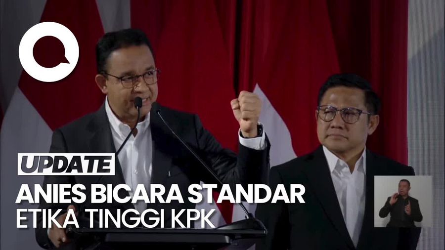 Anies Cerita Standar Etika Tinggi KPK: Tidak Mau Ikut Makan